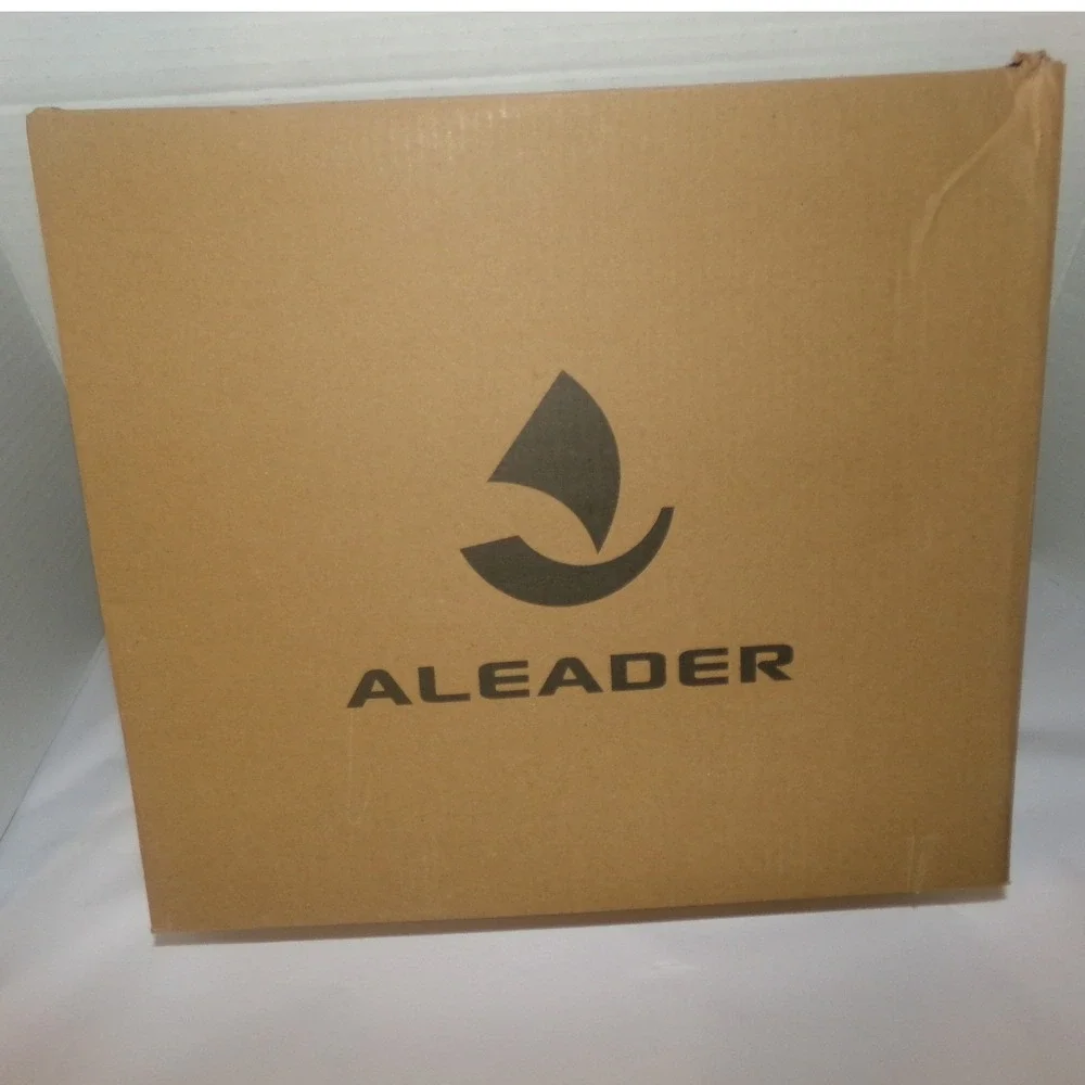 ALEADER‎ Womens Black Quilted Waterproof Duck Boots Side Zip Lace Up Ankle
